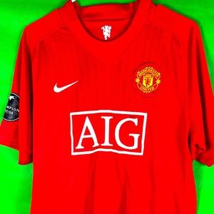 08-09 Nike Manchester United jersey